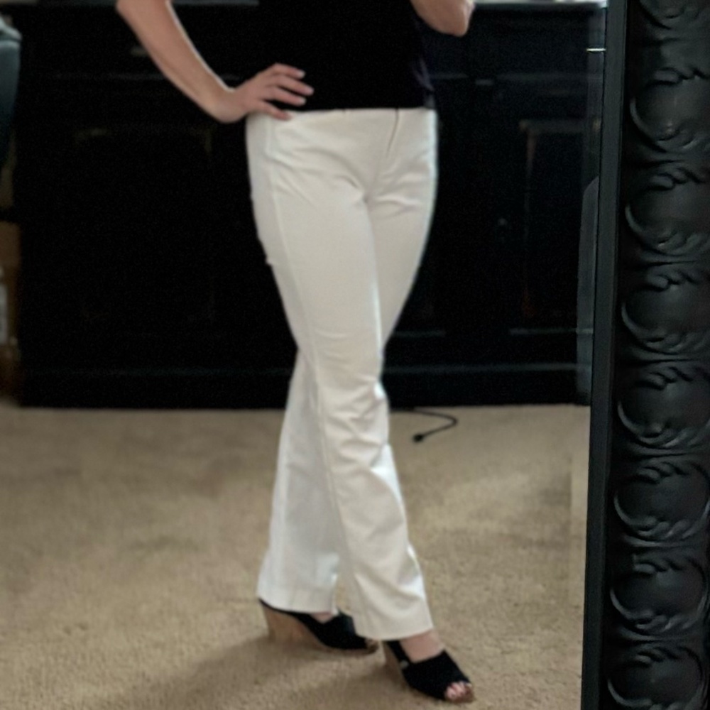 Express - Editor White Slacks - SZ.6R